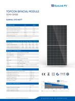 25x Topcon Bifacial (glas/glas) 570Wp Silver, Doe-het-zelf en Bouw, Zonnepanelen en Toebehoren, Ophalen of Verzenden, Nieuw, Compleet systeem