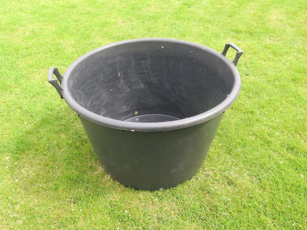 Bac à arbre robuste de 160 litres, Jardin & Terrasse, Bacs à fleurs & Jardinières, Rond, Comme neuf, Synthétique, Enlèvement