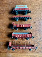 Wagons tombereaux industriels Fleischmann HO, Enlèvement ou Envoi, Comme neuf, Fleischmann