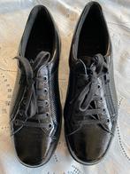 Zwarte lederen damesschoen Solidus maat 39 (6), Kleding | Dames, Schoenen, Ophalen, Zo goed als nieuw