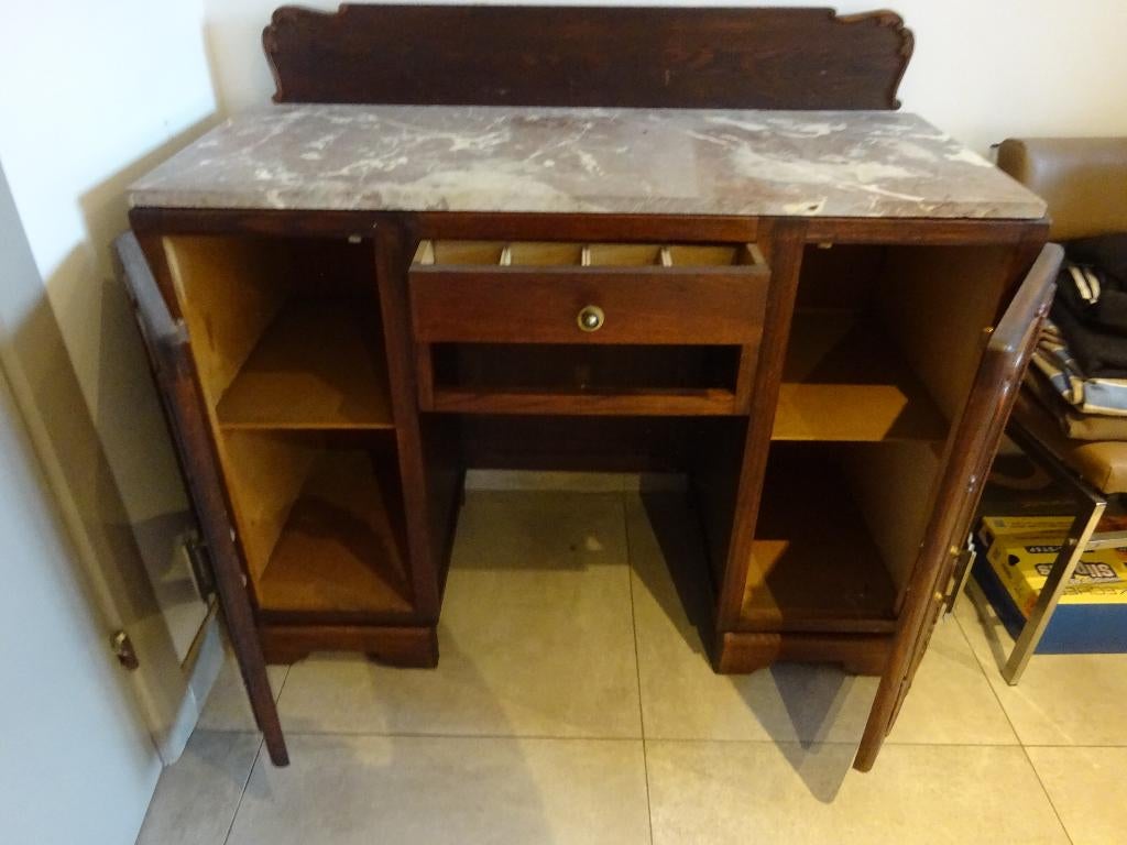 antieke commodekast, Ophalen