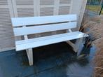 BANC DE JARDIN EN ALUMINIUM BLANC, Jardin & Terrasse, Bancs de jardin, Enlèvement, Utilisé, Aluminium