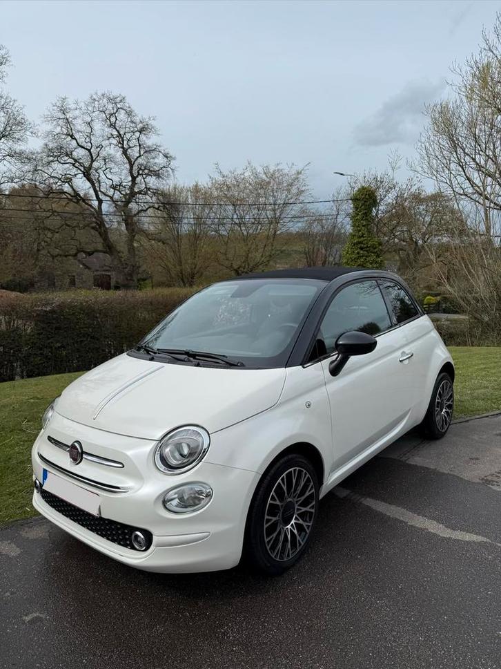 Fiat 500 Cabriolet 120th édition – juin 2019, Autos, Fiat, 500C, Airbags, Air conditionné, Apple Carplay, Bluetooth, Ordinateur de bord