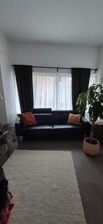 Lederen 3-zit en fauteuil, Maison & Meubles, Enlèvement ou Envoi, Utilisé, Cuir