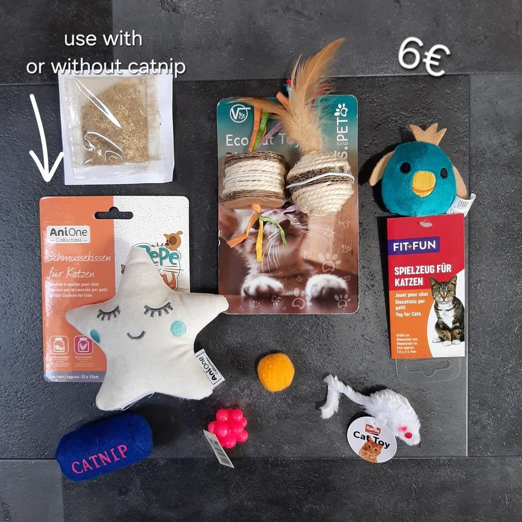 Kattenspeelgoed set, Ophalen of Verzenden, Nieuw