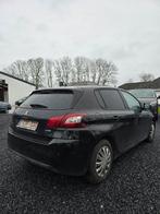 PEUGEOT 308-BERLINE//1.2 BENZINE//EXPORT-MOTORSCHADE, Auto's, Voorwielaandrijving, Euro 6, Zwart, Bedrijf