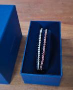 Bracelet double Swarovski, Bijoux, Sacs & Beauté, Montres | Femmes, Enlèvement ou Envoi, Argent