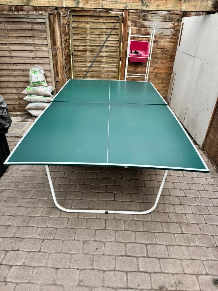 Pingpong tafel (zonder net) - Gratis, Sports & Fitness, Ping-pong, Enlèvement, Utilisé