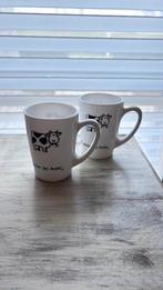 2 koffiemokken, Ophalen, Zo goed als nieuw