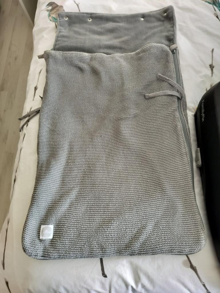 Voetenzak jollein knit grijs, Kinderen en Baby's, Dekens, Slaapzakjes en Inbakerproducten, Ophalen of Verzenden