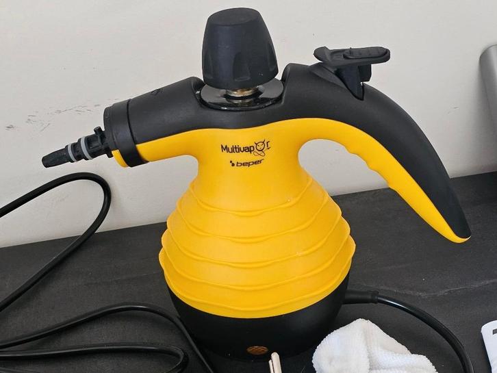 Nettoyeur vapeur Beper + accessoires – utilisé 1x, Electroménager, Vapeurs, Comme neuf, Nettoyeur à vapeur, Enlèvement