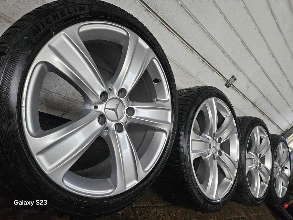 18 inch Mercedes A B CLA CLK CLS VELGEN BANDEN, Ophalen of Verzenden