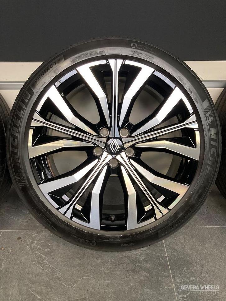 20” originele Renault Austral / Espace 6 velgen + banden, Auto-onderdelen, Banden en Velgen, Banden en Velgen, Zomerbanden, 20 inch