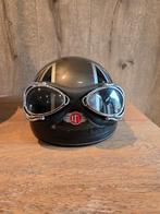 Helm Davida Classic maat S met bril, Motoren, Ophalen of Verzenden, S, Heren