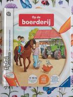 Tiptoi Boek Op de boerderij, Ophalen of Verzenden, Zo goed als nieuw, Ontdekken, Met geluid