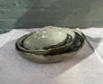 Nieuwe Handgemaakte schalen / keramiek set van 3 st., Ophalen, Nieuw, Ovaal, Schaal