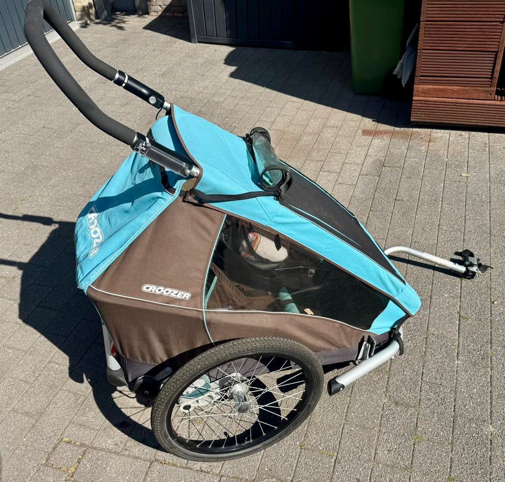 Croozer Vaaya 1 Kind, Fietsen en Brommers, Fietsaccessoires | Aanhangwagens en Karren, Zo goed als nieuw, Ophalen