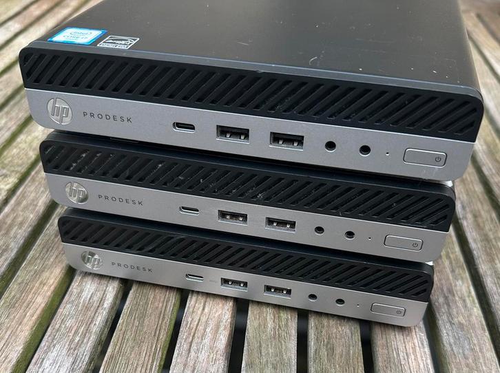 Kleine, stille en snelle HP prodesk 600/g3 mini te koop, Informatique & Logiciels, Ordinateurs de bureau, Comme neuf, SSD, Enlèvement