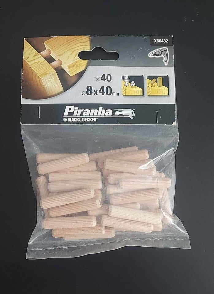 Tourillons/chevilles/tenons rainurés en bois, Enlèvement, Neuf, Autres essences de bois, Autres types