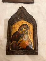 Prachtige set van 9 religieuze iconen in Byzantijnse stijl, Antiek en Kunst, Ophalen