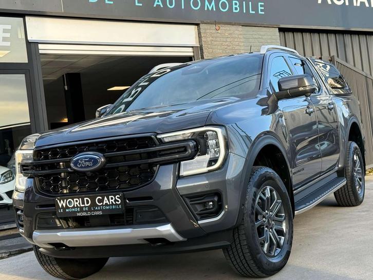 Ford Ranger 2.0D 4WD WILDTRAK TVAC*BTWIN HARD-TOP FULL OPTIO, Auto's, Ford, Bedrijf, Te koop, Ranger, 360° camera, 4x4, ABS, Achteruitrijcamera