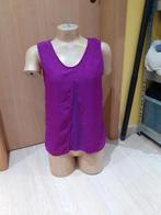paarse blouse zonder mouwen — Maat L (40), Kleding | Dames, Blouses en Tunieken, Paars, Maat 42/44 (L), Ophalen of Verzenden, Zo goed als nieuw