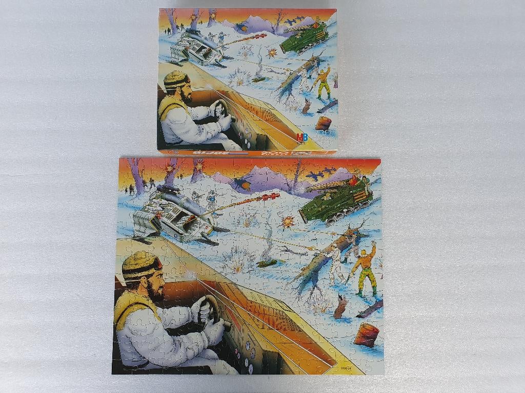Puzzel GI Joe 3100.24 (MB, Hasbro, 1989), Ophalen of Verzenden, Gebruikt