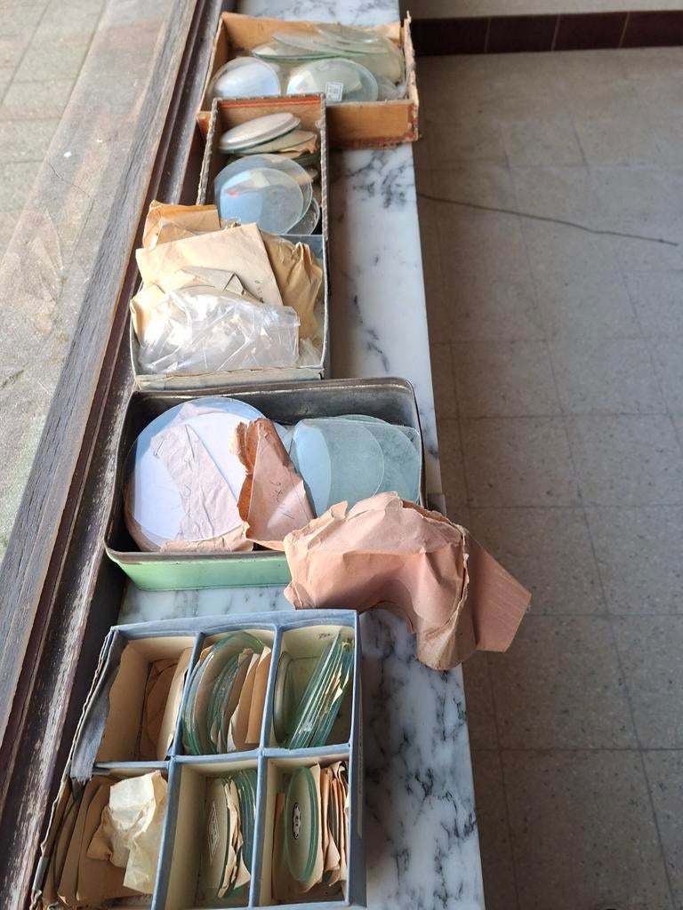 Glazen wekkers/klokjes, Antiek en Kunst, Ophalen