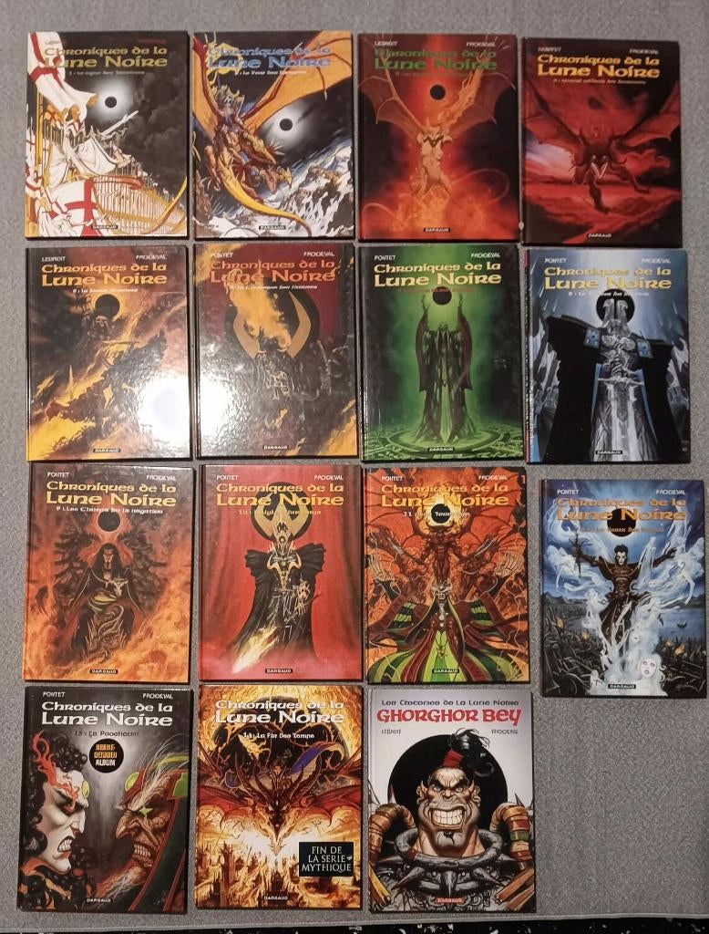 BD – Chroniques de la Lune Noire (1 à 14) – Très bon état, Livres, BD, Enlèvement ou Envoi, Olivier Ledroit, Série complète ou Série