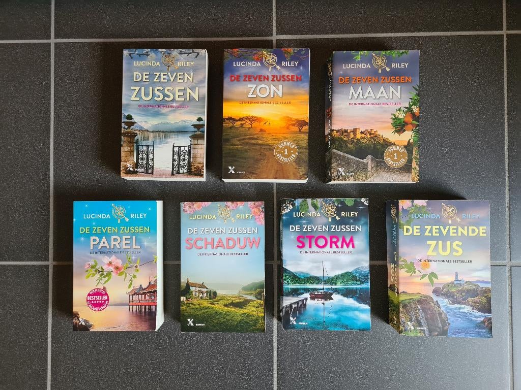 "De zeven zussen " volledige reeks, Livres, Romans, Utilisé, Enlèvement ou Envoi