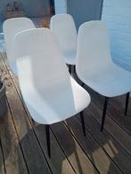 Eetkamer stoelen 4, Huis en Inrichting, Stoelen, Ophalen, Wit