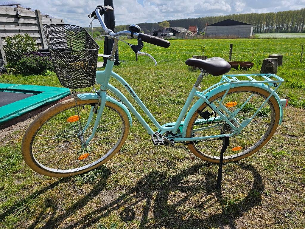 Fiets btwin, Fietsen en Brommers, Fietsen | Dames | Damesfietsen, Gebruikt, Overige merken, 47 tot 50 cm, Trommelrem, Ophalen