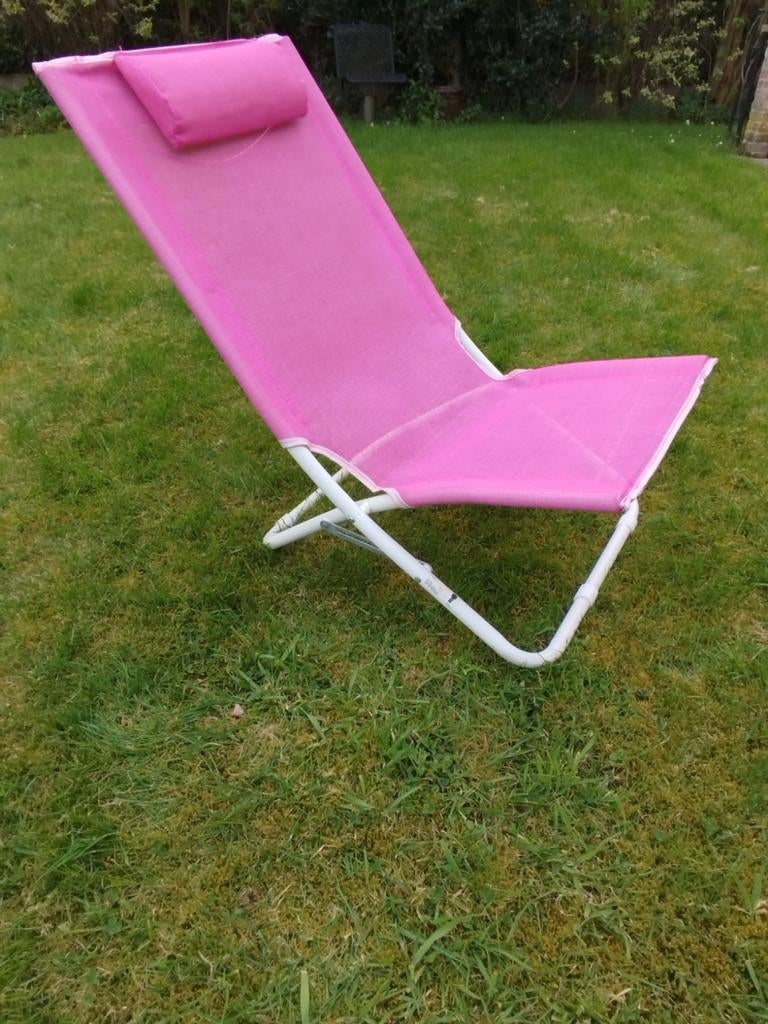 Chaise de jardin pliable, Jardin & Terrasse, Chaises longues, Enlèvement