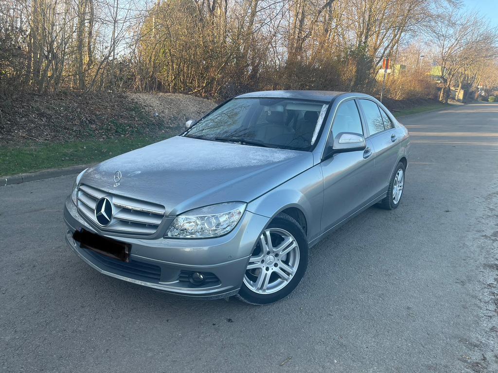 Mercedes C 200cdi automat mod 2009 lederen GPS ctok, 4 deurs, Achterwielaandrijving, 4 cilinders, Leder