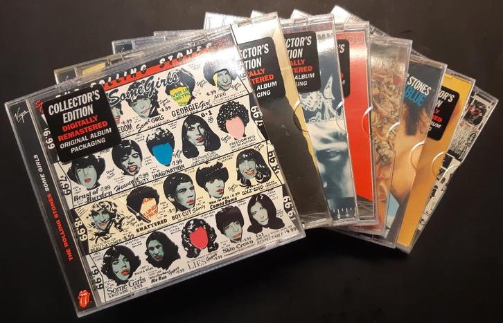 ROLLING STONES - Serie Collector's edition (Virgin) compleet, Cd's en Dvd's, Cd's | Rock, Zo goed als nieuw, Poprock, Verzenden