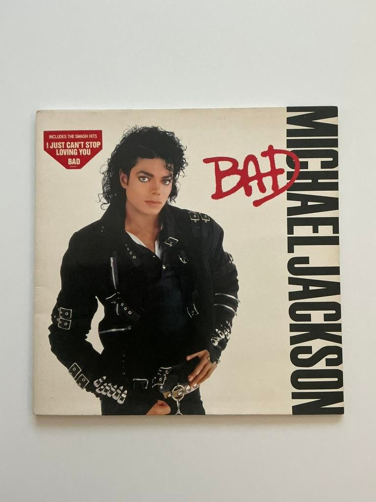 Michael Jackson - Bad (1987) | Originele LP-First Press, Cd's en Dvd's, Vinyl | Overige Vinyl, Ophalen, Zo goed als nieuw