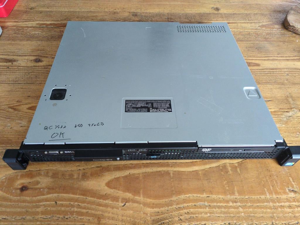 Dell server R210 Xeon 3400 series 8gb 250gb Dell PowerEdge R, Computers en Software, Ophalen