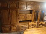 Bahut, Bar salle à manger + table et chaises, Maison & Meubles, Enlèvement