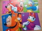 Disney onderleggers - 6 stuks, Verzamelen, Disney, Verzenden, Mickey Mouse, Zo goed als nieuw, Overige typen