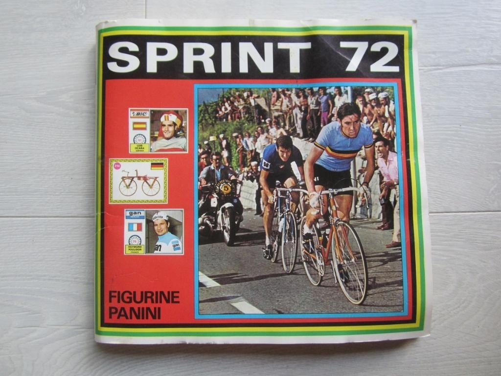 Panini - SPRINT 72 - complet, parfait état, Collections, Enlèvement ou Envoi, Comme neuf, Sport