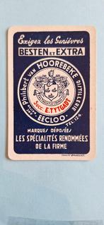 Carte à jouer Eecloo_Van Hoorebeke Distillerie, tél. 124_254, Enlèvement ou Envoi, Utilisé, Carte(s) à jouer