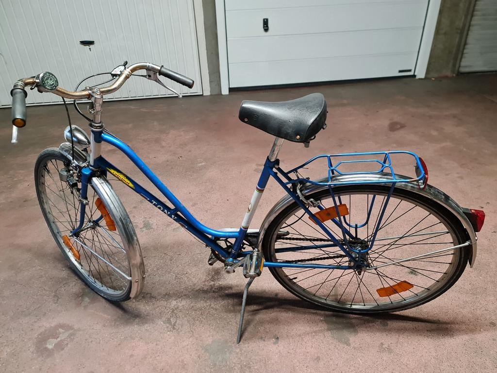 Damesfiets ,nieuwe staat, perfect onderhouden , framemaat 53, Fietsen en Brommers, Ophalen, Velgrem, Versnellingen, Zo goed als nieuw