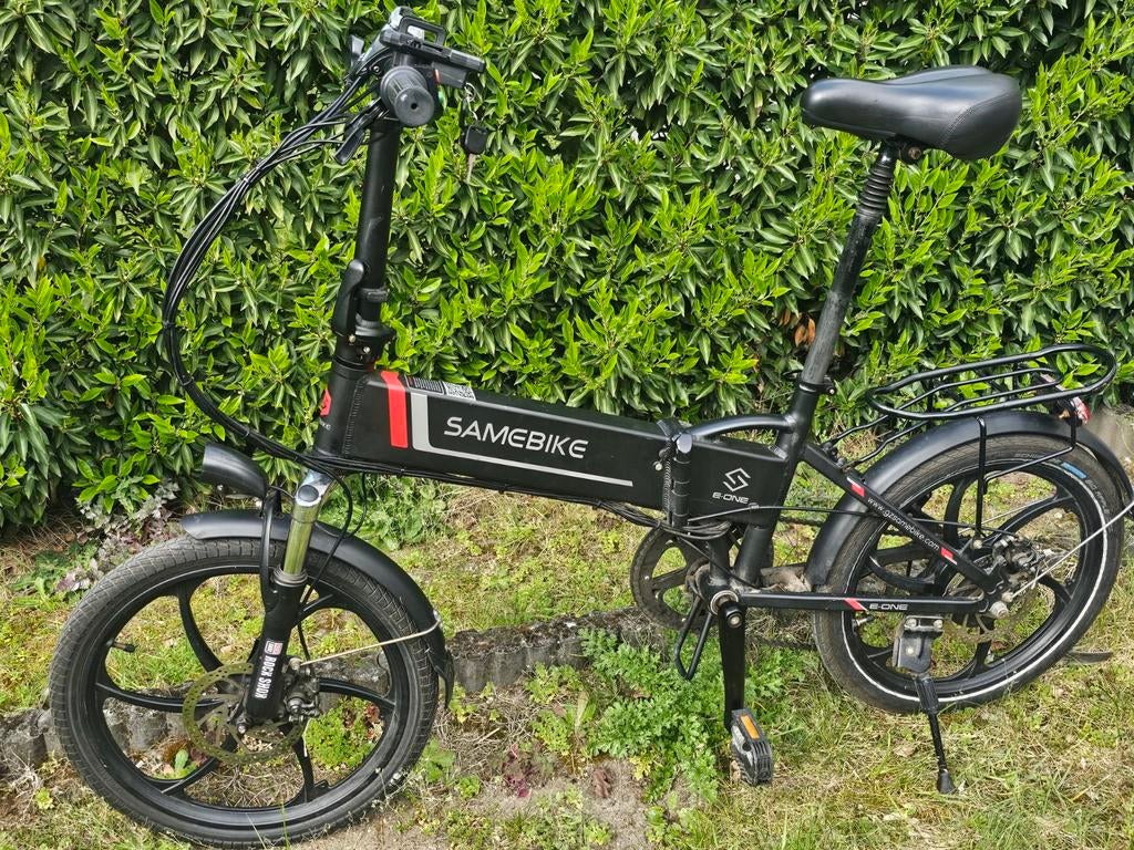 Electrische plooifiets Samerbike, Ophalen