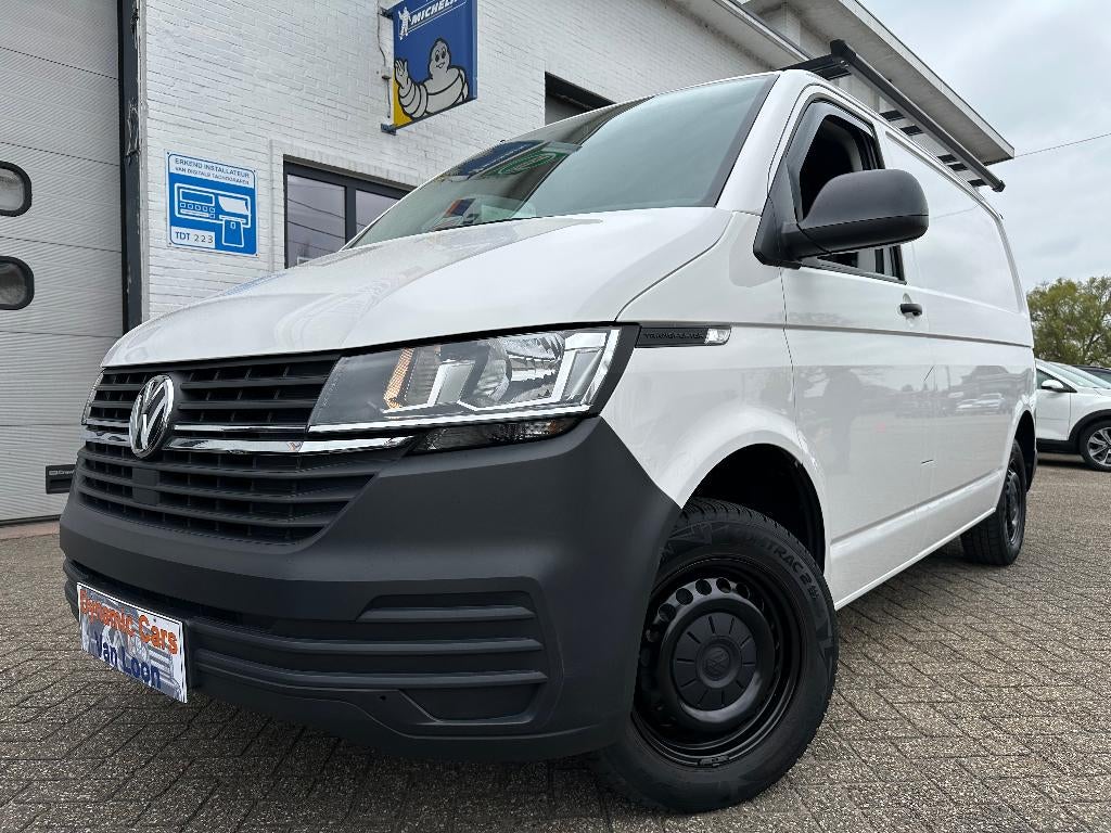 TransporterT6.1 2.0Tdi Trekhaak Carplay Dakrek Cruise Camera, Autos, Entreprise, 5 portes, Diesel, Blanc