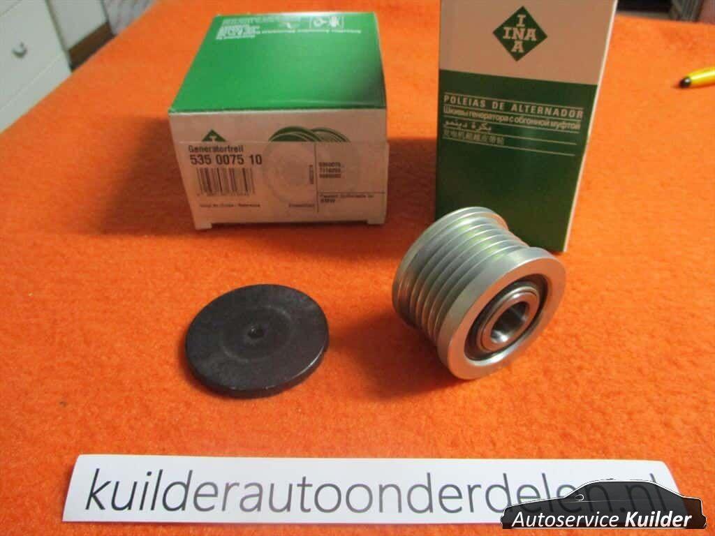 Vrijlooppoelie Bmw 1 3 z4 x1  4cil benzine INA Nieuw, -, -, Nieuw, Ophalen of Verzenden