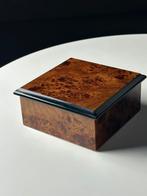 Coffret ancien en ronce de bois, XXe siècle, Maison & Meubles, Accessoires pour la Maison | Coffres, Enlèvement ou Envoi, Comme neuf