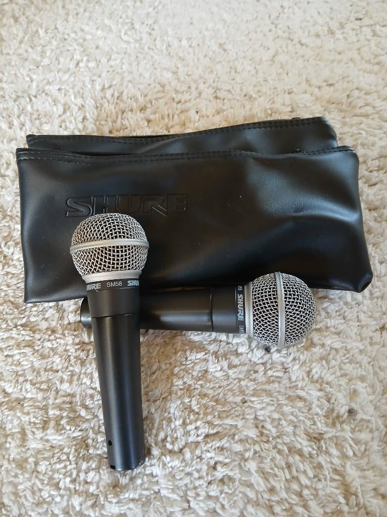 Shure Sm58-microfoons, Muziek en Instrumenten, Ophalen, Nieuw, Zangmicrofoon