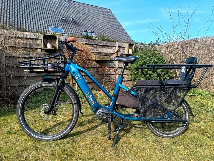 O2Feel EQUO CARGO BOOST 3.12023 720Wh, Vélos & Vélomoteurs, Vélos | Vélos avec bac, Utilisé, 2 enfants, Électrique, Enlèvement