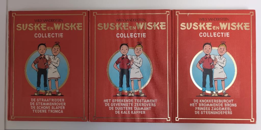 Suske en Wiske collectie, Plusieurs BD, Willy Vandersteen, Enlèvement, Utilisé
