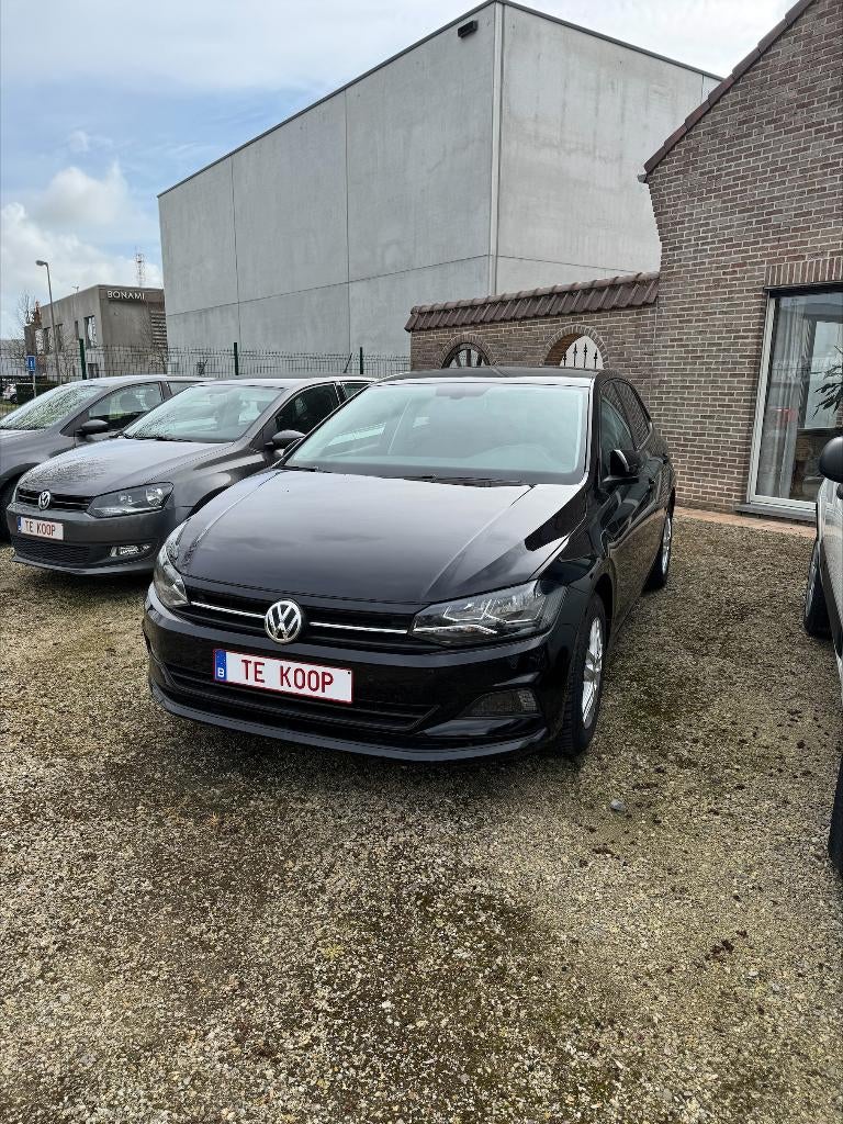 Volkswagen polo 1.0 Comfortline, Euro 6, Zwart, Bedrijf, 5 deurs